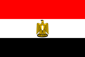 drapeau de l'Egypte