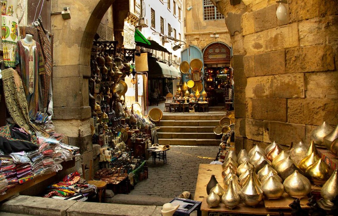 le souk de Khan El Khalili au Caire